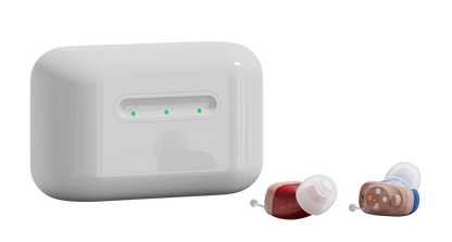 AUDIALnet ELITE Mini In-Ear with advanced DSP sound chip for enhanced clear sound with superior noise cancellation. EZ finger tip controls for volume and 4 selectable environment modes. Rechargeable with Powerbank case [PRODUCT DETAILS] PRIME Tier $12.95
