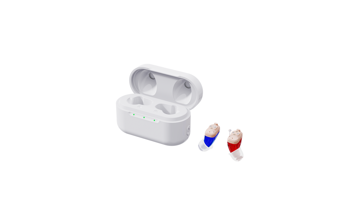 AUDIALnet ELITE Mini In-Ear with advanced DSP sound chip for enhanced clear sound with superior noise cancellation. EZ finger tip controls for volume and 4 selectable environment modes. Rechargeable with Powerbank case [PRODUCT DETAILS] PRIME Tier $12.95