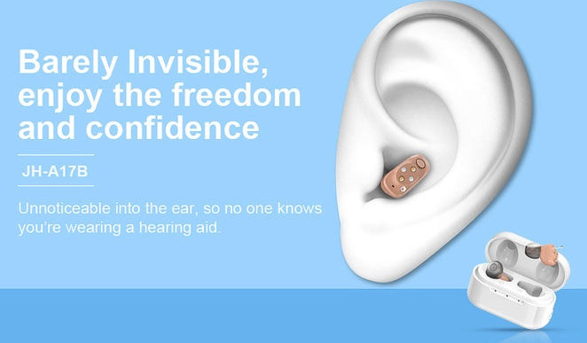 AUDIALnet ELITE Mini In-Ear with advanced DSP sound chip for enhanced clear sound with superior noise cancellation. EZ finger tip controls for volume and 4 selectable environment modes. Rechargeable with Powerbank case [PRODUCT DETAILS] PRIME Tier $12.95