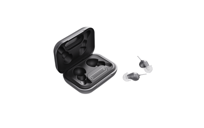 AUDIALnet MICRONIK Smallest AI Powered In-Ear Hearing Aid. Rechargeable with App control for volume, selectable environment modes, advanced tuning and AI adaptive hearing calibrator. Bluetooth phone & audio streaming. Powerbank case [SEE DETAILS]