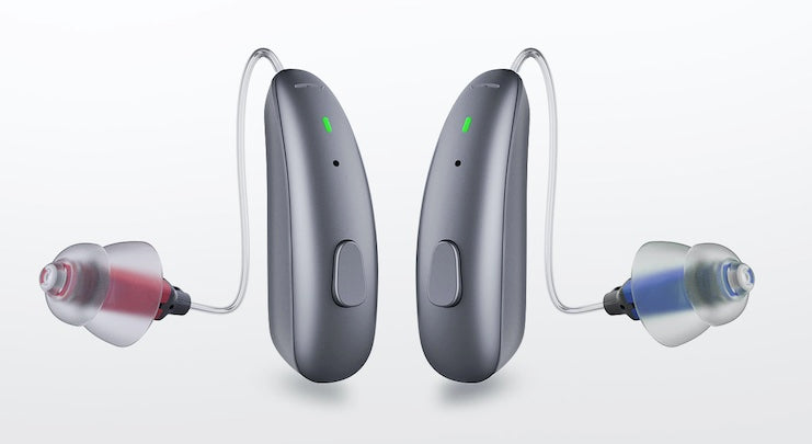 AUDIALnet EPIK AI Powered, Sleek Rechargeable BTE hearing aid. App Control for Volume, Selectable Environment Modes, Advanced Tuning and AI adaptive hearing calibrator. Bluetooth enabled. Powerbank & Anti-Bacterial case [PRODUCT DETAILS] ULTRA Tier $21.95
